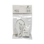 CONVERTIDOR HDMI A VGA  MACHO-HEMBRA BLANCO