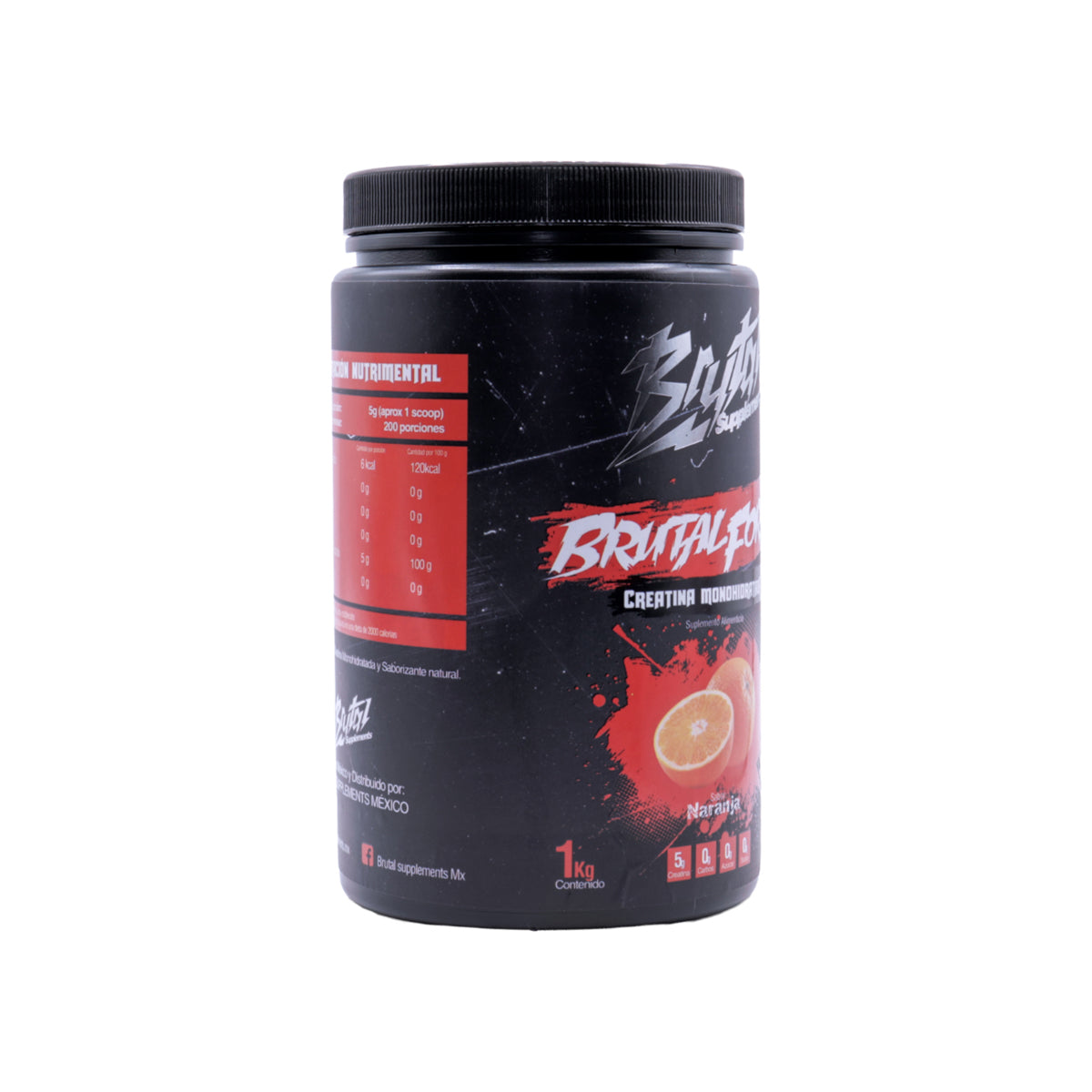 Creatina Monohidratada BrutalForce 1KG Suplemento Deportivo