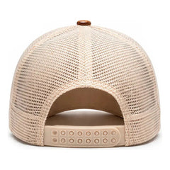 Gorra Trucker Vaquera Pantera Herraje Metálico Rancho Color Negro Talla Un Liso