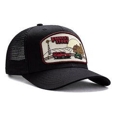 Gorra Barn Red Trucker Ajustable Estilo Granja Farmer Agro
