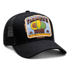 Gorra Knite Farmer Corn Blue Trucker Ajustable Original Cap