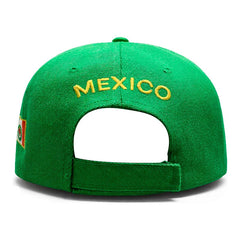 Gorra Fútbol Ajustable México Copa 2026 Sede Fan Bordada