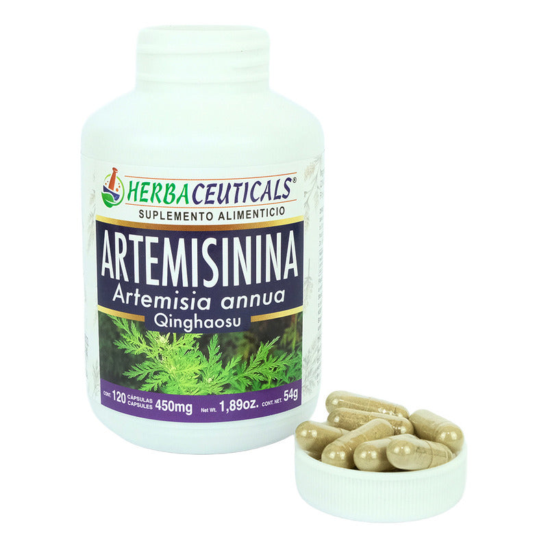 Artemisia annua Qinghaosu 120 Cáps 450mg Herba Ceuticals