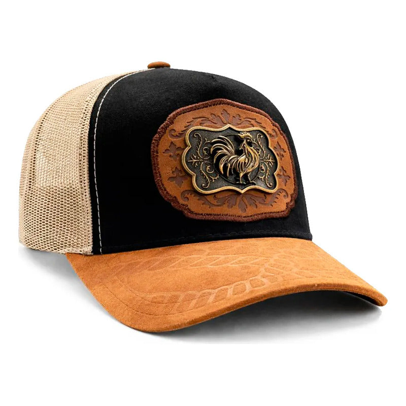 Gorra Trucker Gallo Western Iron Rooster Ajustable