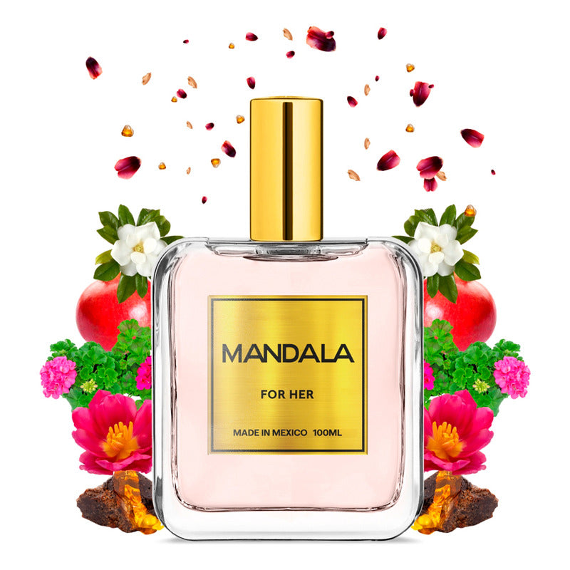 Perfume Mujer Mandala Floral Shine Yuzu Concentrado 100ml
