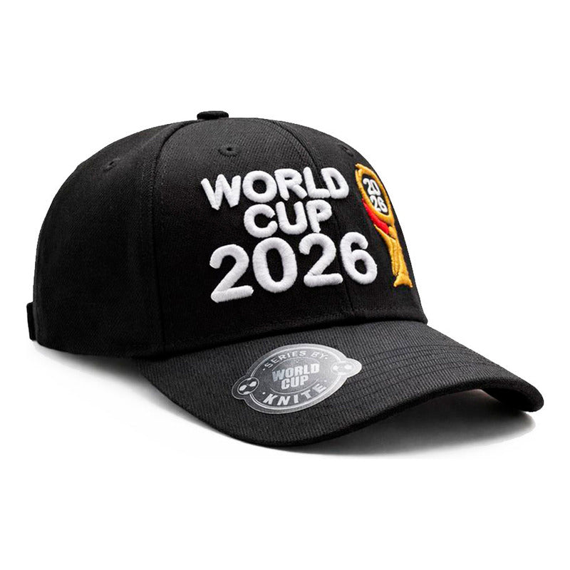 Gorra Fútbol Ajustable Alemania Negra Copa 2026 Fan Sport Negro Un