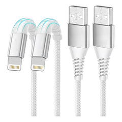 JIE SMART Cable de Datos 3A Lighting a USB varios colores 1.8m