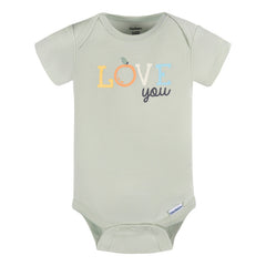 Pañalero Gerber Set 3 Piezas Amarillo Blanco Verde Body Bebé