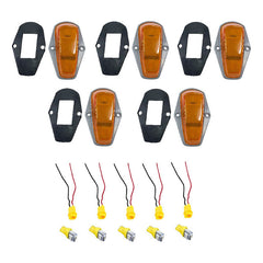 5 Casetas Luz Led Compatibles Con Ford F100 F150 1973 - 1986