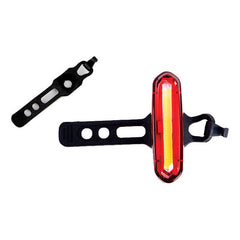 Luz Trasera Recargable Para Bicicleta 30 Lúmenes Sparco Negro