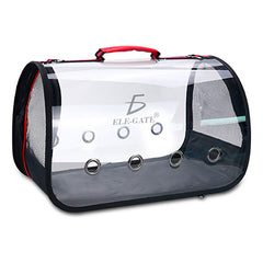 Transportadora Para Mascotas Elegate Mediana Viaje Rojo