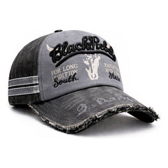 Gorra Knite Black Rebel Vintage Para Hombre Estampada