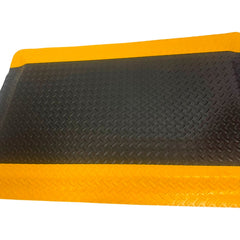 Tapete Antifatiga Industrial Antideslizante Antiestáti Phasa Color Negro/amarillo