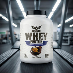 Proteina Whey Defender 3kg Suplemento Polvo Musculo