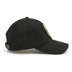 Gorra Knite Bear Negra Gabardina Visera Curva Hombre Negro Único