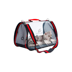 Transportadora Bolsa Mascota Arco Viaje Pequeño Rojo