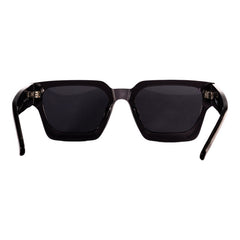 Lentes De Sol Cuadrados Emmet Cristalinos Unisex Uv400 Cuadrado Gris Negro