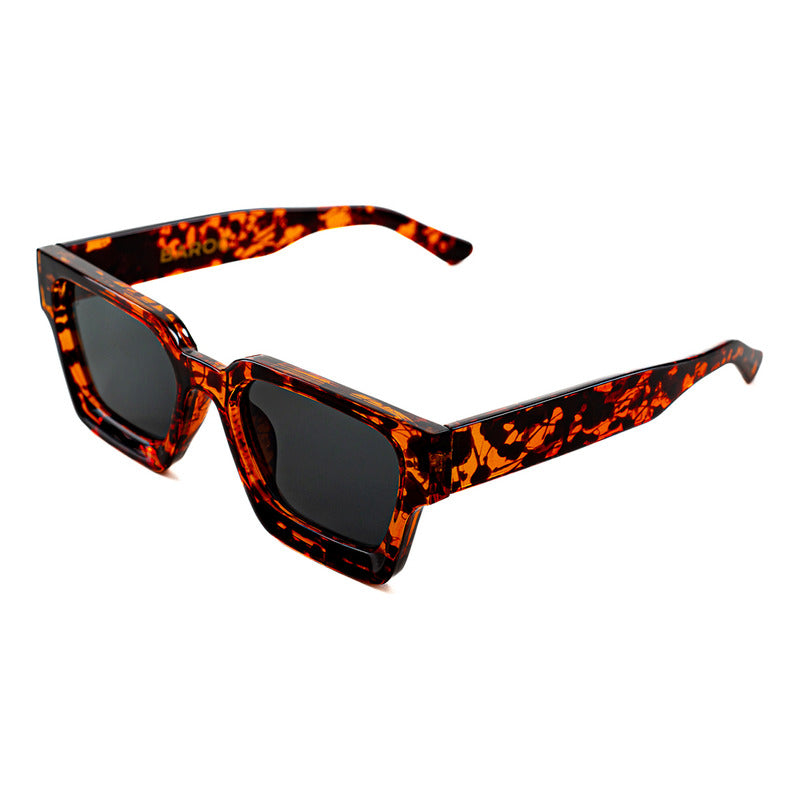 Lentes De Sol Baroc Square Print Carey UV400 Unisex cuadrado