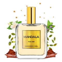 Perfume Hombre Mandala Desert Trade Cuero Concentrado 100ml