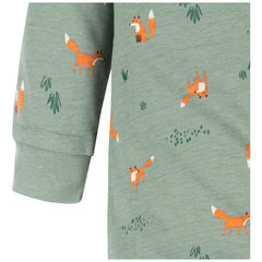 Mameluco Gerber Para Bebé Algodón Body Dormir Verde