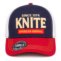 Gorra Knite Tools American Trucker Ajustable Original Cap Azul Un Lisa