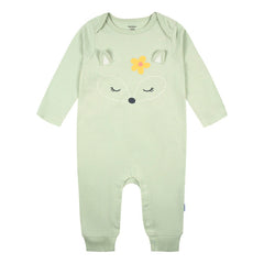Mameluco Gerber Pack 2 Algodón Pies Verde Amarillo Bebé