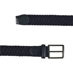 Cinturón Hickok Trenzado Stretch Azul Midnight 37mm Casual