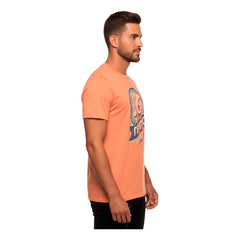 Playera Grypho Algodon Hombre Manga Corta Estampada Disco