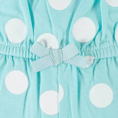 Romper Gerber Azul Niña Algodón Certificado Oeko-tex