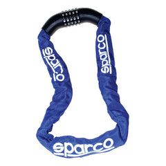 Candado De Cadena Alta Seguridad Bicicleta Sparco Se806bl Color Azul