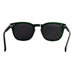 Lentes De Sol Verde Emmet Unisex Wayfarer Uv400 Polarizados Lente Negro Verde Oscuro