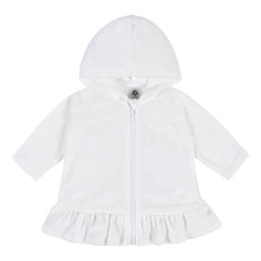 Bata De Baño Gerber Para Niña Con Cierre Frontal Suave