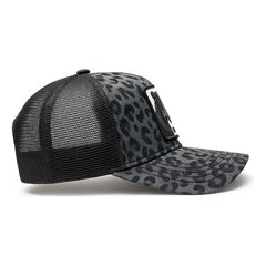 Gorra Para Hombre Cerrada Knite Behold Panther The Zoo Negro Único Lisa