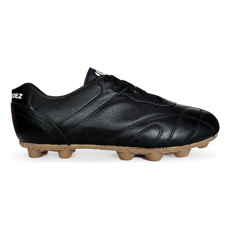 Tenis de fútbol Tachos MANRIQUEZ Choclo Classic Negro Suela Ambar 27.5 MX