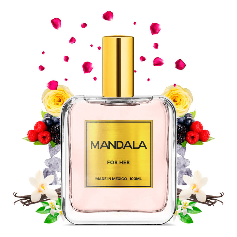 Perfume Mujer Mandala Charming Essence Frambuesa 100ml