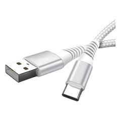 Cable De Datos Jie Smart 3a 1.8m Qc 3.0 Blanco Negro Rojo