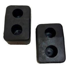 Par Tope Hule Negro Alto Impacto Carrocería Camión Redila Negro