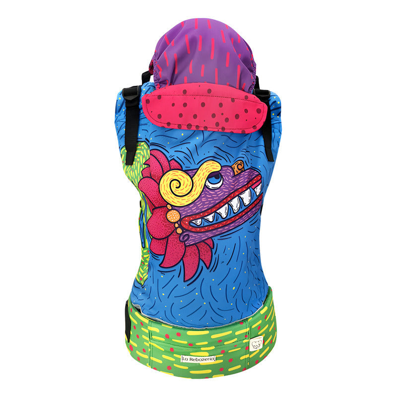 Portabebé ergonómico La Rebozería Nukú Dryfit bebé-Unitalla