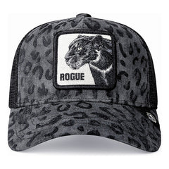 Gorra Para Hombre Cerrada Knite Rogue Panther The Zoo Color Negro Diseño De La Tela Lisa Talla Único