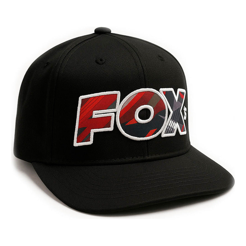 Snapback gorra visera plana estilo deporte Foxs Knite racing