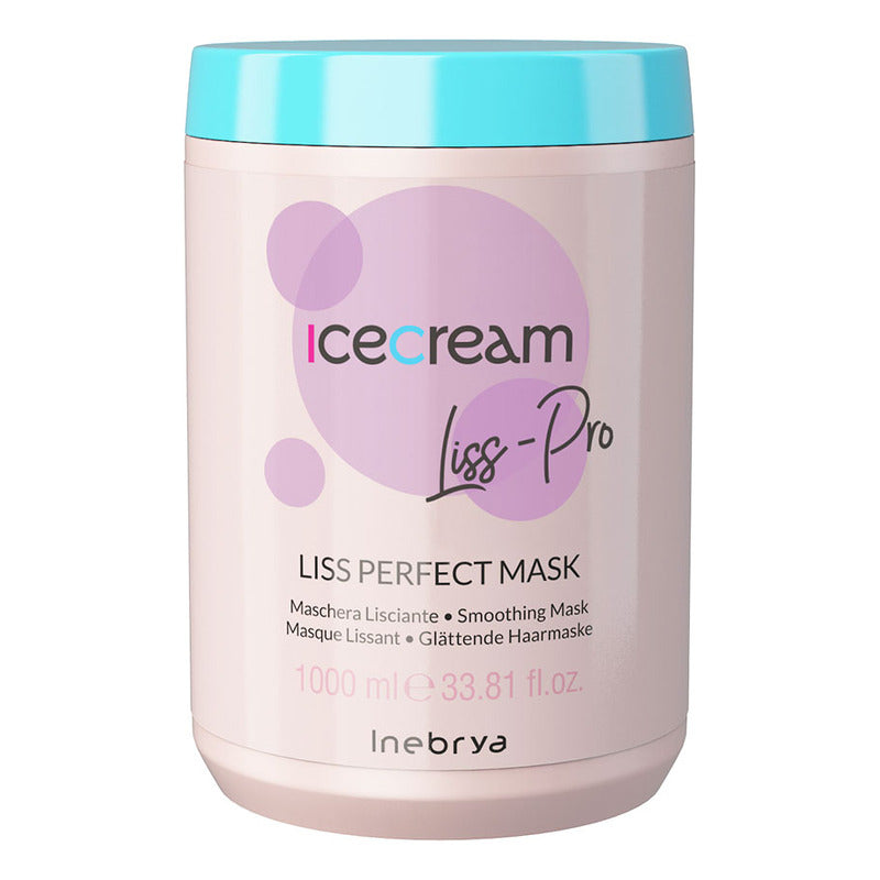 Mascarilla Inebrya Liss Perfect 1000ml alisado y nutrición