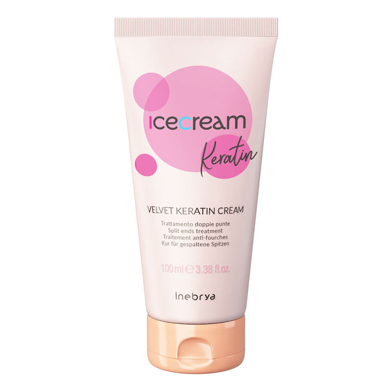 Inebrya Keratin Velvet Cream 100ml Tratamiento Capilar