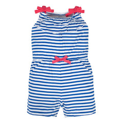 Romper Gerber Azul Blanco Ropa Niña Algodón Verano