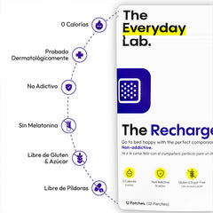 Parche Para Dormir The Everyday Lab Sin Melatonina Vegano
