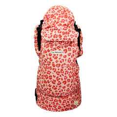 Portabebé Ergonómico La Rebozería Nukú Dryfit Leopardo Rosa