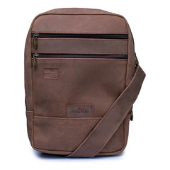 Bandolera piel hombre Castelli tipo mariconera ajustable