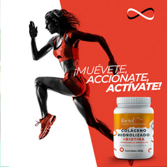 Colágeno En Polvo 900g Ft002 Facialtime Belleza Kit 2 Pzs Sin Sabor