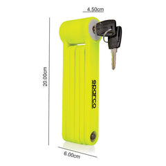 Candado Plegable De Seguridad Para Bicicleta Sparco
