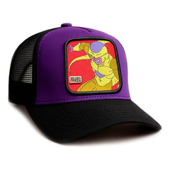 Gorra Freezer Morada Bordada Ajustable Unisex Dragon Ball
