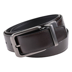 Cinturón Reversible Piel Genuina Hombre 34 Mm Hickok